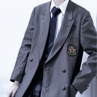 Parts avatar of handsome guy in school uniform