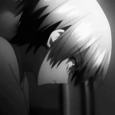 Anime super cool sad and cold male head HD picture