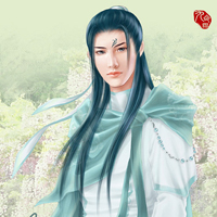 A complete collection of hand-painted pictures of ancient beautiful male avatars