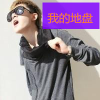 Good-looking boy wearing glasses, handsome QQ avatar with words picture