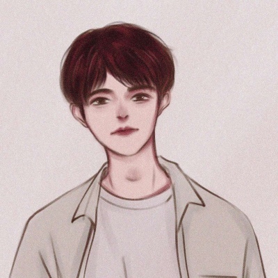 Wechat avatar male cartoon hand drawn