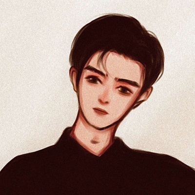 Wechat avatar male cartoon hand drawn