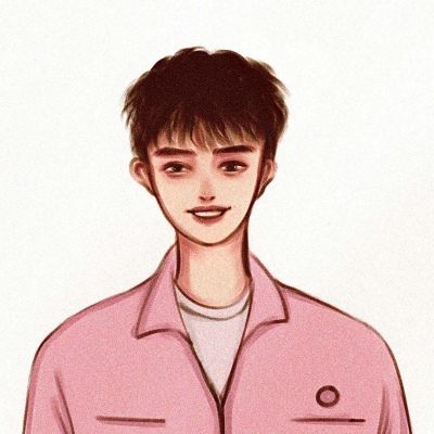 Wechat avatar male cartoon hand drawn