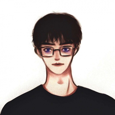 Wechat avatar male cartoon hand drawn