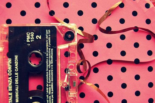 The most beautiful music recorded on tape, LOMO aesthetic pictures