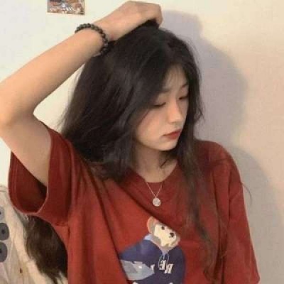 2021 red WeChat avatar girl pictures