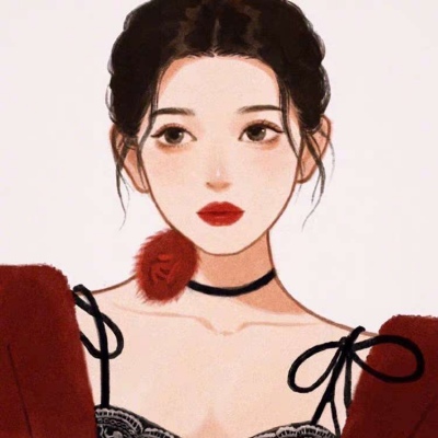 Beautiful and beautiful hand-painted girls' avatars