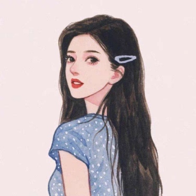 Beautiful and beautiful hand-painted girls' avatars