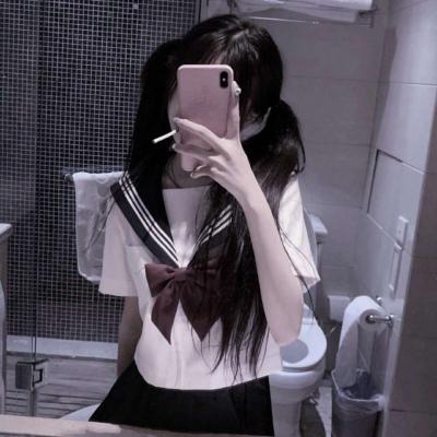 Cute girl real person avatar mobile phone control