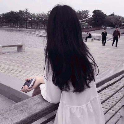 QQ back avatar girl sad