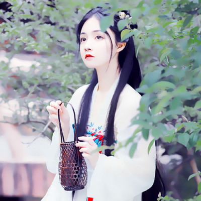 Ancient style beauty avatar HD real person