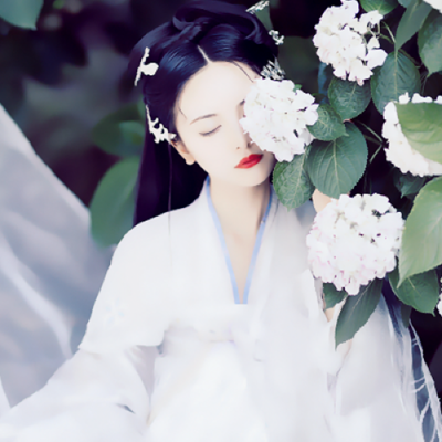 Elegant and quiet ancient style beauty avatar