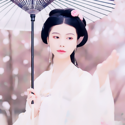 Elegant and quiet ancient style beauty avatar