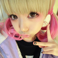 QQ girl avatar Korean version Harajuku style