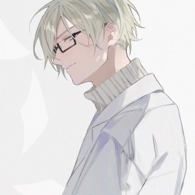 High-definition cool and sad WeChat anime avatar boy pictures