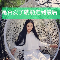 QQ girl avatar beautiful fresh pictures with words