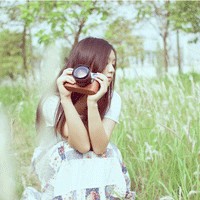 Literary and fresh pictures, artistic conception, girls' avatars are beautiful