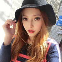 Beautiful innocent girl wearing hat avatar picture