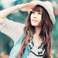 Beautiful innocent girl wearing hat avatar picture