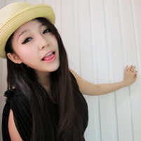 Beautiful innocent girl wearing hat avatar picture