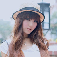 Beautiful innocent girl wearing hat avatar picture