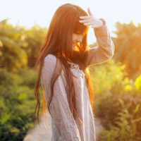 Beautiful and good-looking qq avatar of girls with fresh and beautiful artistic conception