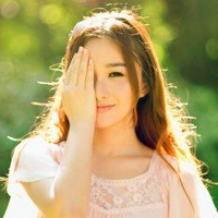 Fresh and good-looking girl avatars, beautiful sunny and quiet pictures