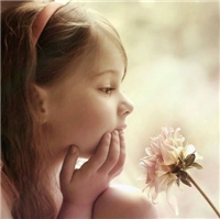 Beautiful qq super cute little girl fresh avatar picture