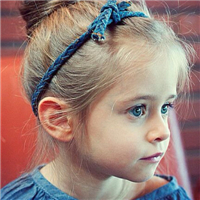 Beautiful qq super cute little girl fresh avatar picture