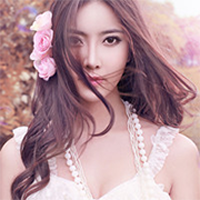 Nice, fresh and beautiful girl avatar with flower pictures