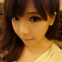 Simple and clean QQ girl avatar