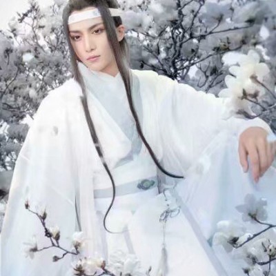 High definition handsome ancient style cold real man picture avatar