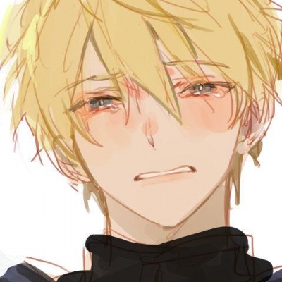 HD sad anime male head desperate crying picture avatar