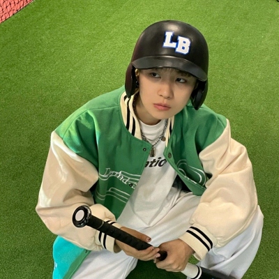 Handsome avatar picture of a baseball boy full of youthful energy