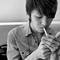 Pictures of real-life super domineering boys smoking cigarettes