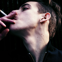 Pictures of real-life super domineering boys smoking cigarettes