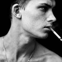 Pictures of real-life super domineering boys smoking cigarettes