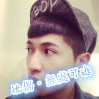 Handsome QQ avatar non-mainstream pictures with words