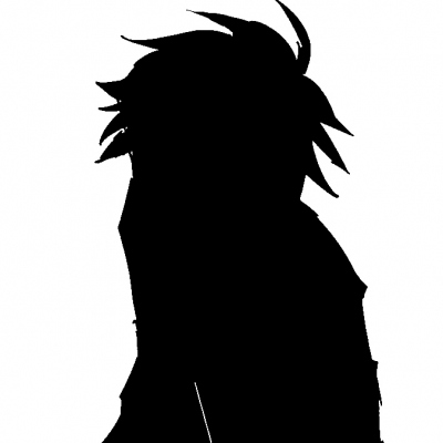 High-definition cool boy anime avatar cool black picture