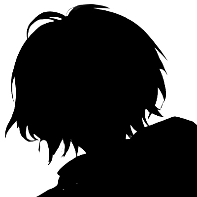 High-definition cool boy anime avatar cool black picture