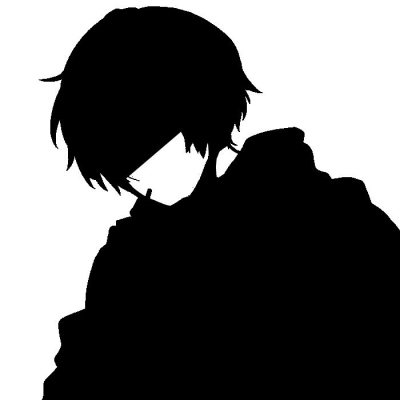 High-definition cool boy anime avatar cool black picture