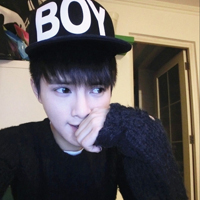 Fashionable QQ avatar pictures of handsome boys wearing hats