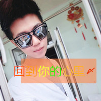 Handsome boy wearing sunglasses with words, super cool avatar and domineering picture