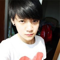 Cute handsome 14-year-old boy real person avatar picture