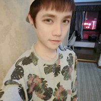 Handsome 17-year-old avatar real photo man