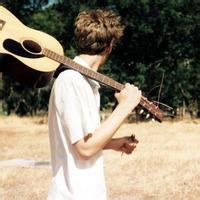 A more literary avatar picture of a boy playing guitar