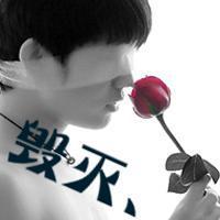 A complete collection of QQ avatar pictures of boys holding roses in hand