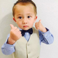 Wechat avatar cool and handsome picture of little boy