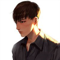 Mature and handsome cartoon male avatar pictures