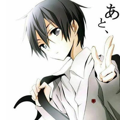 QQ avatar anime boys handsome and super cool HD pictures